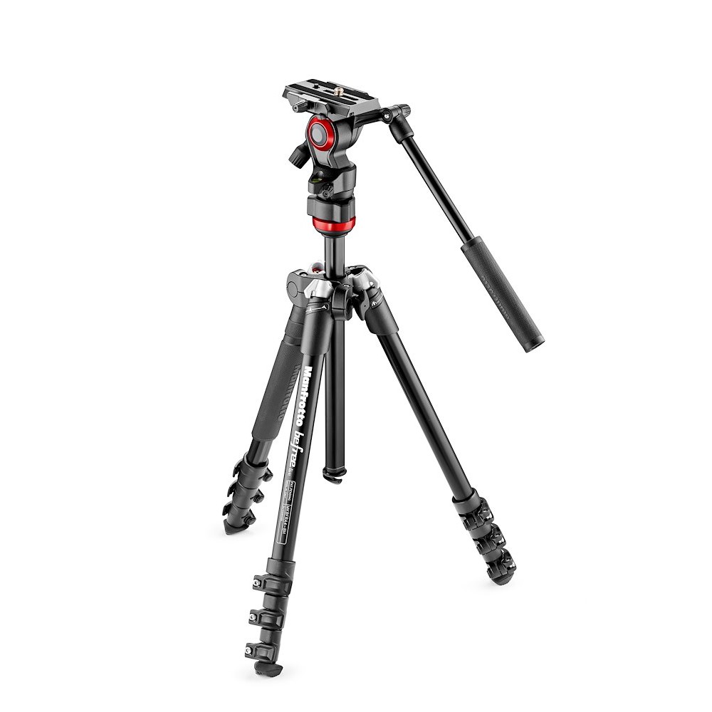 Manfrotto Befree Live Fluid Video Head w/ Befree Aluminum Tripod Kit (MVKBFR-LIVEUS)