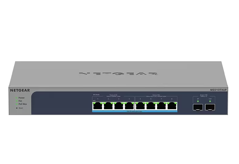 Netgear Multi-Gigabit Smart Switch (MS510TXUP)