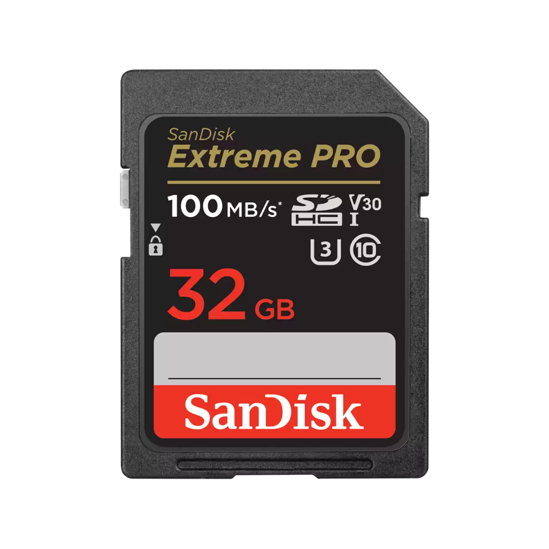 SanDisk Extreme PRO SDHC™ And SDXC™ UHS-I Card - 32GB