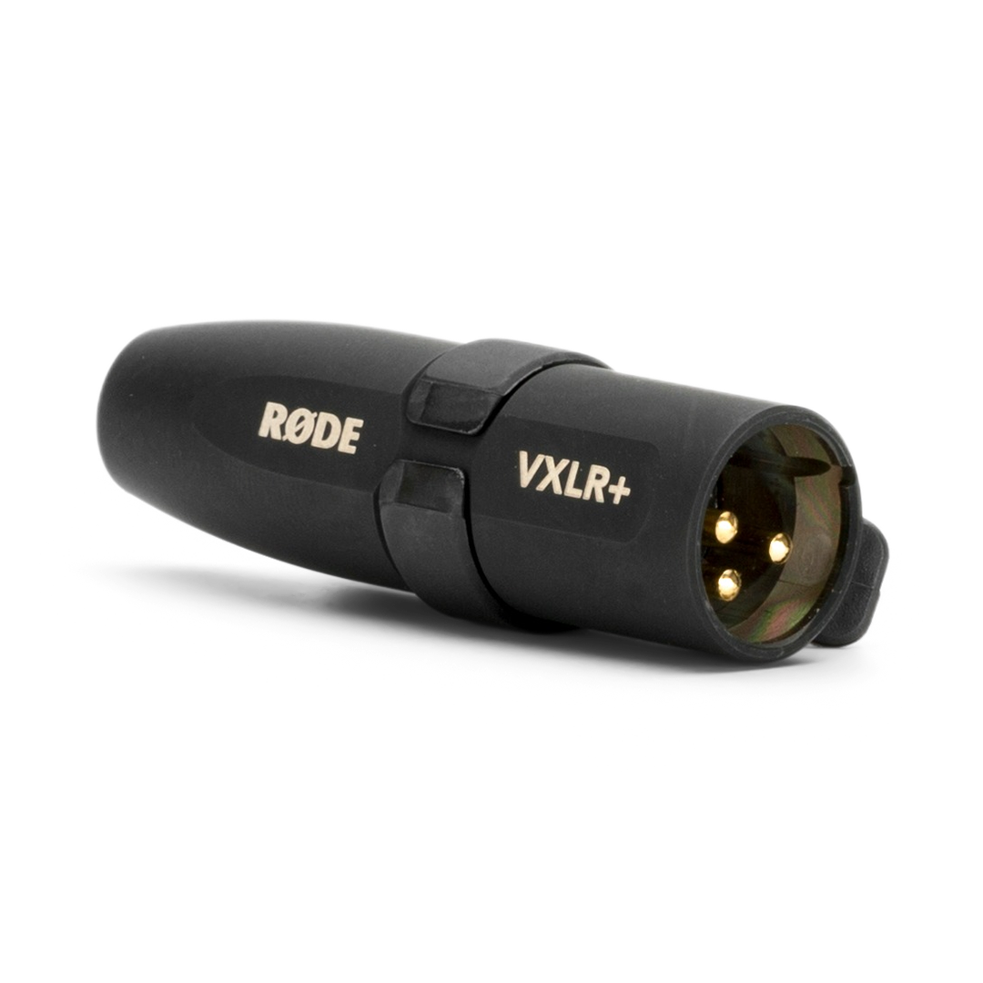 Rode VXLR+ 3.5mm TRS to XLR Adaptor with Power Converter