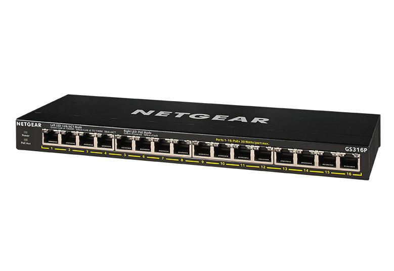 Netgear Unmanaged PoE+ (GS316P)