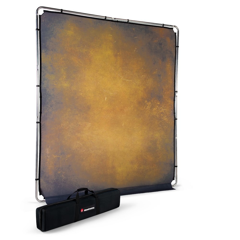 Lastolite EzyFrame Vintage Background 2x2.3m Tobacco LL LB7926